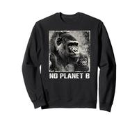 Gorilla, No Planet B, Protezione Ambientale, Gorilla Felpa