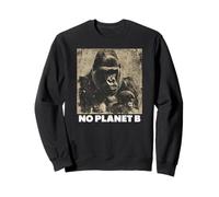 Gorilla, No Planet B, Protezione Ambientale, Gorilla Felpa