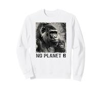 Gorilla, No Planet B, Protezione Ambientale, Gorilla Felpa