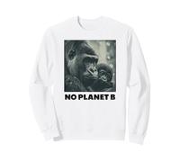 Gorilla, No Planet B, Protezione Ambientale, Gorilla Felpa