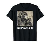 Gorilla, No Planet B, Protezione Ambientale, Gorilla Maglietta
