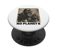 Gorilla, No Planet B, protezione ambientale, gorilla PopSockets PopGrip Adesivo