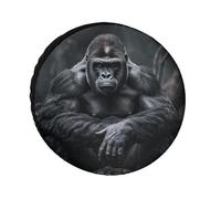 Gorilla on The Ground - Copertura per pneumatici di ricambio, resistente alle intemperie, diametro dei pneumatici da 24 a 36 pollici, protezione universale per ruote impermeabili per rimorchi, camion