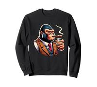 Gorilla Sigaro E Whisky Felpa