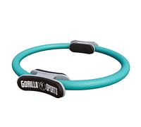Gorilla Sports® Anello Pilates - 36 cm, con Doppia Impugnatura, Antiscivolo, in 3 Colori - Fitness Ring, Cerchio di Yoga, Magic Circle, Interno Coscia, Training di Forza e Resistenza, Allenamento
