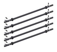 GORILLA SPORTS® Bilanciere - Singolo/Set, Aerobico, Dritto, Lunghezza 130 cm, con/senza Dischi, 30mm, Chiusura a Molla, Nero - Sbarra, Barra per Aerobica, per Fitness, Palestra, Sollevamento Pesi