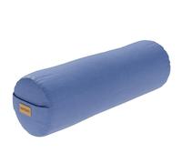 GORILLA SPORTS® Bolster Yoga - Ø20 cm, Rivestimento in Cotone Lavabile, Ripieno di Farro, Maniglia di Trasporto, Colore a Scelta - Cuscino Yoga, Rullo per Yoga, Supporto Meditazione
