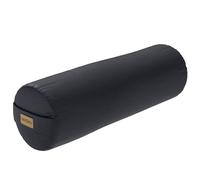 GORILLA SPORTS® Bolster Yoga - Ø20 cm, Rivestimento in Cotone Lavabile, Ripieno di Farro, Maniglia di Trasporto, Colore a Scelta - Cuscino Yoga, Rullo per Yoga, Supporto Meditazione