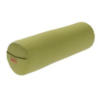 Gorilla Sports® Bolster Yoga - Ø20 cm, Rivestimento in Cotone Lavabile, Ripieno di Farro, Maniglia di Trasporto, Colore a Scelta - Cuscino Yoga, Rullo per Yoga, Supporto Meditazione