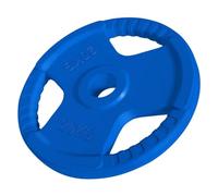GORILLA SPORTS® Dischi Palestra - 1.25-25 kg Pesi in Ghisa, Gommati, Tre Fori, Ø 50/51 mm - Dischi Bumper, Powerlifting, Weights, Gym Home, Palestra, Bodybuilding, Kit Solleva Pesi, Sollevamento