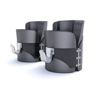 Gorilla Sports® Gravity Boots - Imbottitura in Schiuma e Chiusura di Sicurezza, Max. 250kg - Gambali Antigravità, Stivali Antigravitazionali, Stivali di Inversione, Cavigliere Allenamento