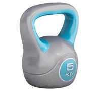 GORILLA SPORTS® Kettlebell 2-20 kg, Singolo/Set, Con/Senza Rack, Plastica | Riempimento in Cemento, Base Piatta, Maniglia Ergonomica, Colori Vari; Peso Sfera per Forza, Cardio, Fitness e Palestra