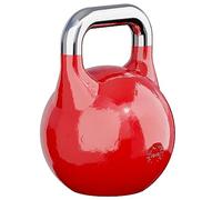Gorilla Sports® Kettlebell - da Competizione, Peso a Scelta 8-36 kg, Singolo o Set, con Maniglia, Antiscivolo, Acciaio, in 8 Colori - Pesi, Manubrio a Palla, Peso per Palestra, Fitness, Allenamento