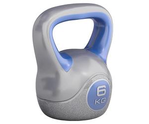 Gorilla Sports® Kettlebell - Peso a Scelta 2-20kg, Singolo o Set, con/Senza Rack, in Plastica e Cemento, in Colori - Peso Sfera, Manubrio a Palla, Rastrelliera, per Palestra, Allenamento, Fitness