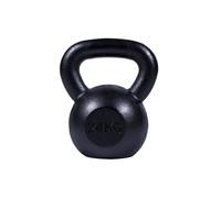 GORILLA SPORTS® Kettlebell - Set Pesi/Peso Singolo, in Ghisa, Antiscivolo, Base Appiattata, Argento - Attrezzi Palestra Casa, Fitness, Squat, Potenziamento Muscolare, Sport, Attrezzature, Training