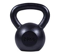 GORILLA SPORTS® Kettlebell - Set Pesi/Peso Singolo, in Ghisa, Antiscivolo, Base Appiattata, Argento - Attrezzi Palestra Casa, Fitness, Squat, Potenziamento Muscolare, Sport, Attrezzature, Training