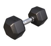 Gorilla Sports® Manubri Esagonali - 2-50 kg, in Ghisa, con/Senza Rastrelliera, con Rivestimento in Gomma, Impugnatura Cromata, Antiscivolo - Pesi Palestra, per Allenamento, Fitness, Hex Dumbbell