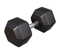 Gorilla Sports® Manubri Esagonali - 2-50 kg, in Ghisa, con/Senza Rastrelliera, con Rivestimento in Gomma, Impugnatura Cromata, Antiscivolo - Pesi Palestra, per Allenamento, Fitness, Hex Dumbbell