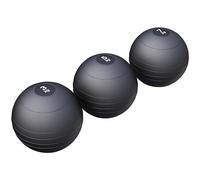Gorilla Sports® Slam Ball - Peso a Scelta 3/5/7/10/15/20 kg e set di 15, 25 e 60 kg, Antirimbalzo, Riempita di Sabbia e Aria, Gommato - Palla Medica, Medicine Ball, Palestra