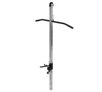 GORILLA SPORTS® Stazione Lat Pulldown 173 cm, 50 kg, Ø31 mm, Cromata | Con barra dritta e moschettone, per dischi Ø31 mm; torre lat per schiena, petto, spalle e braccia, fitness e palestra casa