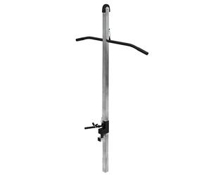 GORILLA SPORTS® Stazione Lat Pulldown - per Centrale Elettrica, Lunghezza 173cm, 30mm, Carico Massimo 50 kg, in Cromato, con Barra Dritta - Torre, Tower, Allenamento, Fitness, Palestra, da Casa