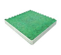GORILLA SPORTS® Tappeto da Fitness a Puzzle - Set di 6 Pezzi, 12 Bordi, 60x60x1,2cm, Schiuma Eva, Protezione del Pavimento, Antiscivolo, Multi Colori - Materassino per Palestra, Tappetini per Esercizi