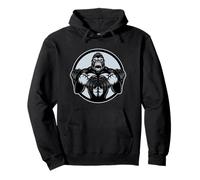 Gorilla Strong - Gorilla Maschio - Capo Anello Scimmia Felpa con Cappuccio