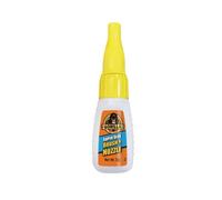 Gorilla Superglue Alto Forza E Rapido Set Tempo Spazzola & Ugelli 12g GRGGSGB12