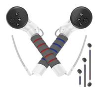 Gorilla Tag braccio lungo aggiornato compatibile con controller Meta Quest 3S/Quest 3, impugnature di estensione per bastoncini VR 3 in 1, attacco per mazze da golf, maniglie Beat Saber per Oculus