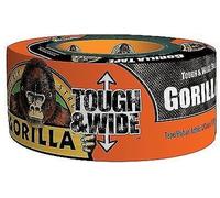 Gorilla Tape Adesiva Robusta Trasparente/Nero Bianca Impermeabile Riparazione