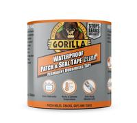 Gorilla Tape Adesiva Robusta Trasparente/Nero Bianca Impermeabile Riparazione