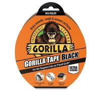Gorilla Tape Adesiva Robusta Trasparente/Nero Bianca Impermeabile Riparazione