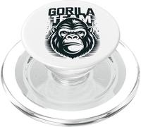 Gorilla Team Fierce Bianco e Nero PopSockets PopGrip per MagSafe