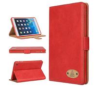 Gorilla Tech - Custodia in vera pelle per Apple iPad Pro da 12,9 pollici, modello A1876, A1895, A1983, per proteggere con stile serie, colore: Rosso