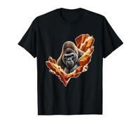 Gorilla tra Rocce rotte del Canyon Arancione e Polvere pallida Maglietta