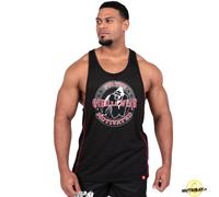 Gorilla Wear Canotta Casper Stringer - Canotta Nero/Rosso Canotta da palestra
