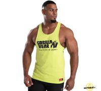 Gorilla Wear Canotta Classica Tank Top - Canotta Giallo Lime