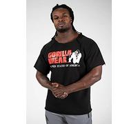 Gorilla Wear Maglia funzionale 'Classic ' rosso sangue / nero / bianco Uomo Gorilla Wear XXL-XXXL