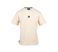 Gorilla Wear Dayton-Maglietta, Beige, 3XL Uomo