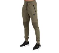 Gorilla Wear Delta Pantaloni da Allenamento, Verde (Dark Green), S Uomo