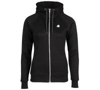 Gorilla Wear Felpa con Cappuccio Marion Zipped Hoodie, Nero, M Große Größen Kurz Donna