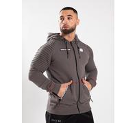 Felpa con cerniera a cappuccio Gorilla Wear Georgia Gris L