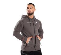 GORILLA WEAR Georgia Zipped Hoodie - Gray - L