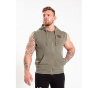 Gorilla Wear Giacca di felpa greige / rosso sangue / nero Uomo Gorilla Wear L