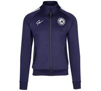 Gorilla Wear Giacca di felpa sportiva 'Stratford' blu scuro / bianco Uomo Gorilla Wear L