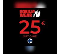 Gorilla Wear Gift Card 25 EUR Key - FINLAND