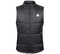 GORILLA WEAR Gilet imbottito Irvine - Nero