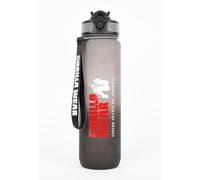 GORILLA WEAR Gradient Water Bottle 1000ML - Black/Gray - One Size