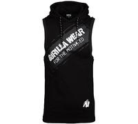 GORILLA WEAR Loretto Hooded Tank Top - Black - S