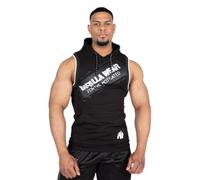 GORILLA WEAR Loretto Hooded Tank Top - Black - S